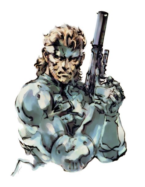 metal gear solid box artist|yoji shinkawa website.